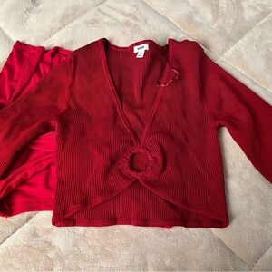 Shein Red Women's Sweater